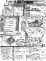 Description de l'image par IA : Dessin animé avec des personnages et des textes en français.