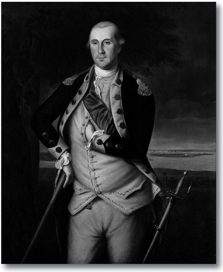 Description de l'image par IA : Homme en uniforme militaire, épée à la main, fond sombre.