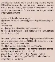 Texte expliquant la création de liens hypertextes pour l'interface web du catalogue CERN, avec exemples de structure PR.