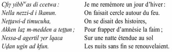 Description de l'image par IA : Texte en deux colonnes avec des phrases en français.