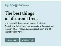 A counter-blocking campaign by the New York Times (nytimes.com) in 2016
