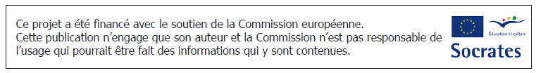 Description de l'image par IA : Texte et logos sur fond blanc. Mention de financement européen et responsabilité d'usage des informations.