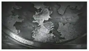 Description de l'image par IA : Le générique de Game of Thrones présente la géographie de l’univers fictionnel et le générique de Battlestar Galactica est un montage des prémices de la série (ici la destruction des planètes habitées par l’homme).