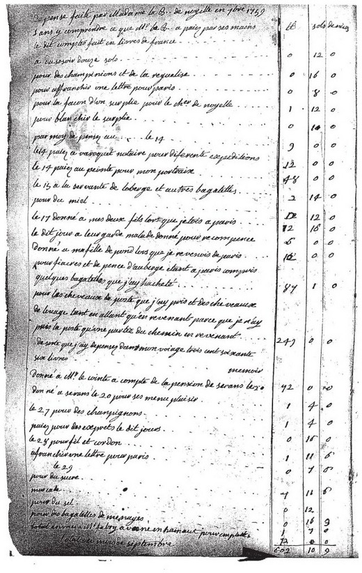 Description de l'image par IA : Page de manuscrit avec texte écrit à la main, numéroté et annoté, présentant des ratures et des corrections.