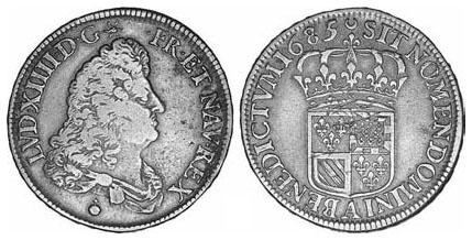Description de l'image par IA : Deux faces de pièces de monnaie avec des gravures complexes et des inscriptions.