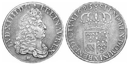Description de l'image par IA : Deux faces de pièces anciennes avec inscriptions latines et portrait.