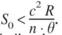 Description de l'image par IA : S majuscule indice 0 position de base inférieur à début fraction c au carré R majuscule sur n deux points thêta fin fraction point