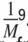 Description de l'image par IA : début fraction 1 sur M majuscule indice c position de base fin fraction exposant 9 position de base point