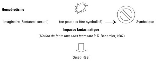 Description de l'image par IA : Diagram montrant l'homérootisme avec des symboles et des flèches.