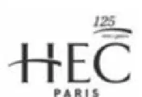 Description de l'image par IA : Logo de l'éditeur HEC Paris avec les lettres HEC et le mot PARIS en dessous.