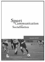 Description de l'image par IA : Couverture de livre sur le sport avec joueurs au premier plan