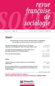 Sociology of the Firm and Changes in Capitalism