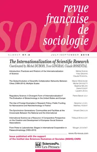 The internationalisation of scientific research