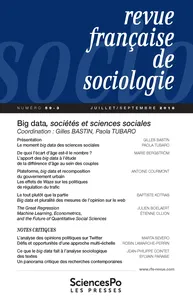 Big data, societies and social sciences