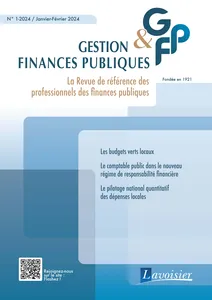 Couverture de Le budget vert local, un outil de financement de la transition écologique ?