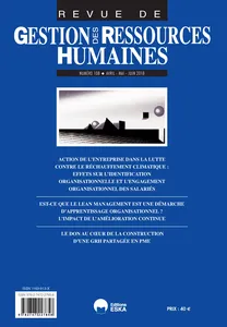 Action de l’entreprise dans la lutte contre le réchauffement climatique : effets sur l’identification organisationnelle et l’engagement organisationnel des salariés