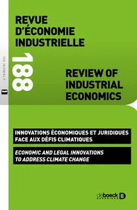 Quelles innovations en matière de définition de la politique industrielle face au changement climatique ?