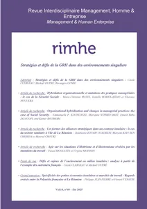 Hybridation organisationnelle et mutations des pratiques managériales : le cas de la Sécurité Sociale