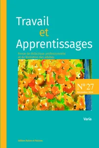 Débuter dans le métier d’enseignant : entre contextes d’insertion et rapport au travail